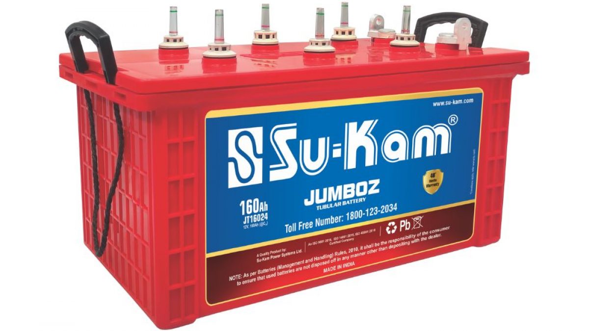 Su-Kam Jumboz/Power Supreme Tubular Battery