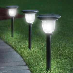 LED ABS Plastic Garden Light