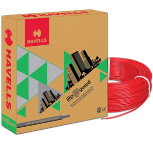 Havells Lifeguard FRLSH PVC Cables 1.0 sq. mm (180 MTR )