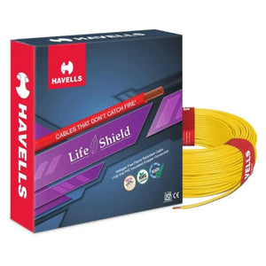 Havells Lifeshield HRFR PVC Cables 4.0 sq. mm (180 MTR )