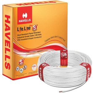 Havells Lifeline FR PVC Cables 6.0 sq. mm (200 MTR )