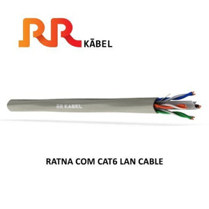 RR RATNA  CAT 6 (UTP) PVC LAN CABALES