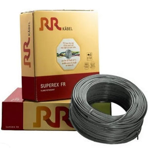 RR SUPERX GREEN HRFR 0.75 Sqmm Industrial Cable 1100V (90 MTR)