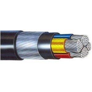 KEI 185.0 sqmm Aluminum PVC Sheathed XLPE Low Tension  Armoured Power Cable, ( 1 METER )