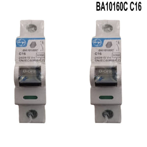 L&T Tripper 40A C-Curve Single Pole MCB, BA10400C