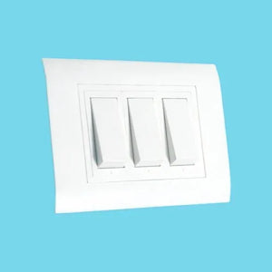 L&T Engem 3-Gang Switch