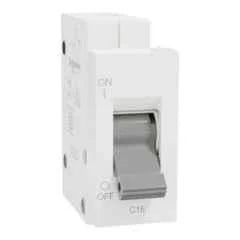 Anchor Ziva 6A Single Pole C Type Mini MCB, 68980 (Pack of 6)