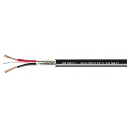RR 1 Pair Copper PVC/XLPE Aluminium Mylar Tape  Shielded Cables (100Mtr)
