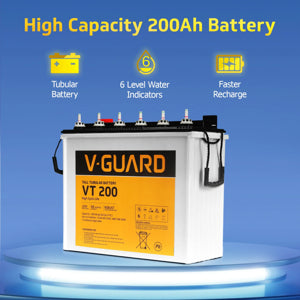 V-Guard Solar batteries