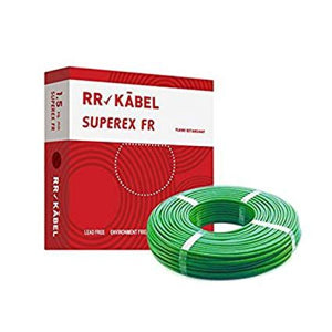 RR SUPERX GREEN HRFR 2.50 Sqmm Industrial Cable 1100V (90 MTR)