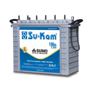 Su-Kam Big Conqueror Tall Tubular batteries