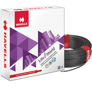 Havells Lifeshield HRFR PVC Cables 1.0 sq. mm (180 MTR )