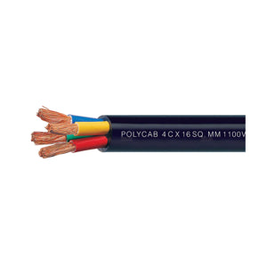 Polycab Unarmoured Screened 0.5 sqmm 16/.20 Multi-core  Cable