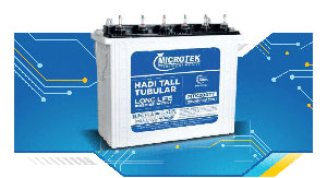 Microtek Flat Plate batteries