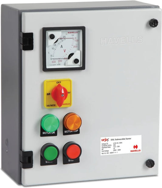 Havells DC Motor 0.5 HP with Star-Delta Starter