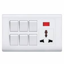 Havells Zylon	6-Gang Switch