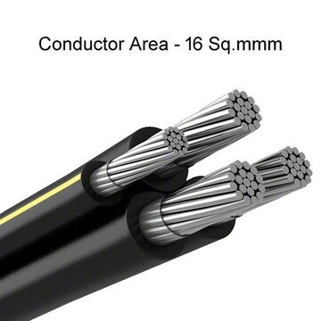 Polycab 10.0 Sqmm Multi-Core FRLS Insulated Unsheathed Industrial Flexible Cable 1100V  Copper 100 Meter