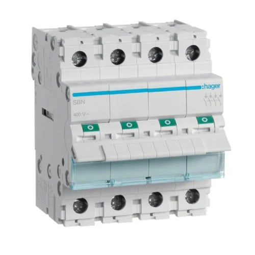 Hager 25.0 A Fore pole C Carve 6kA ( Packed Of 2 )