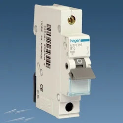 Hager 32.0 A Single pole C Carve 6kA ( Packe Of 12 )