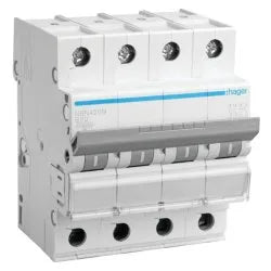 Hager 25.0 A Fore pole C Carve 6kA ( Packed Of 2 )