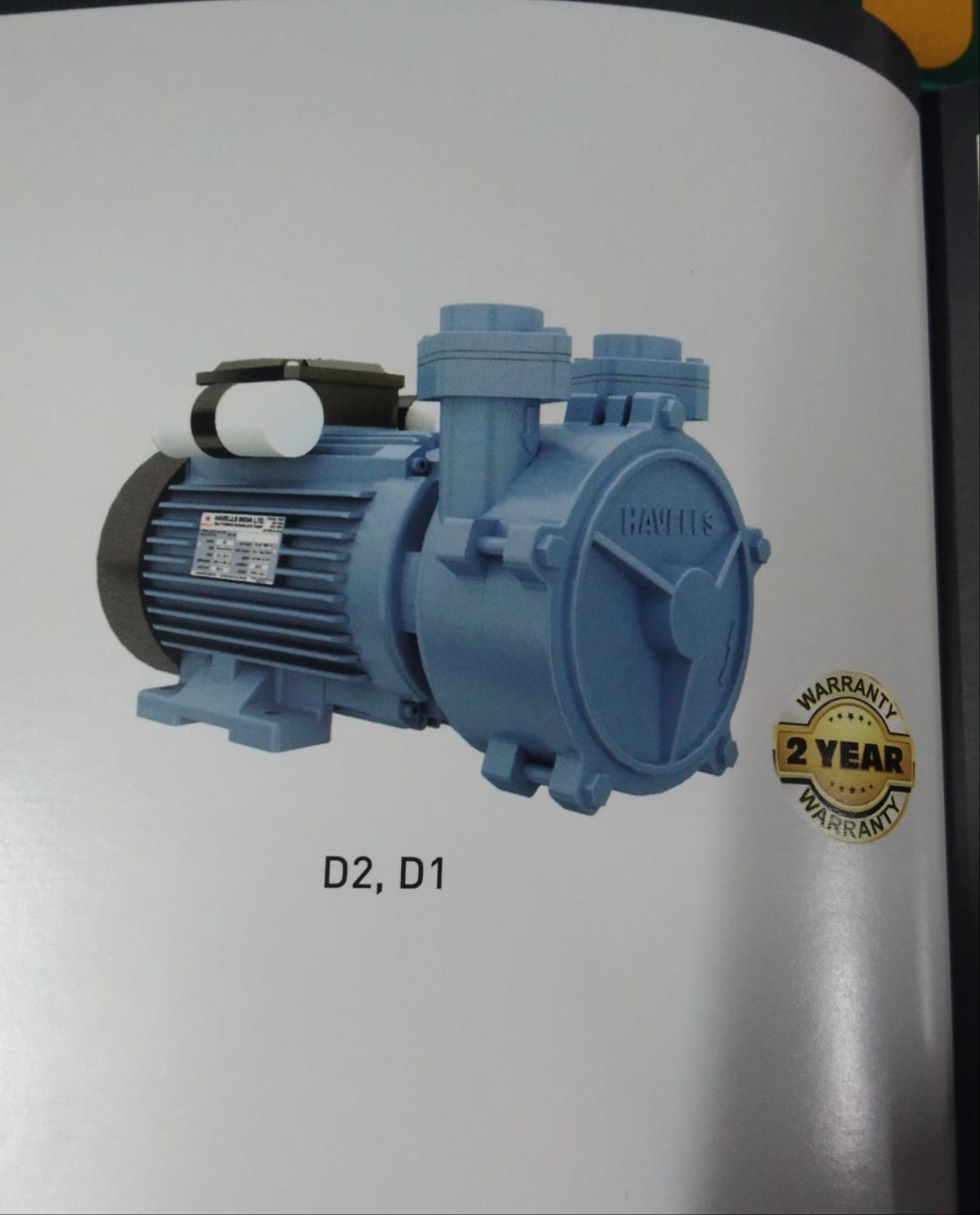 Havells DC Motor 0.5 HP with Soft Starter