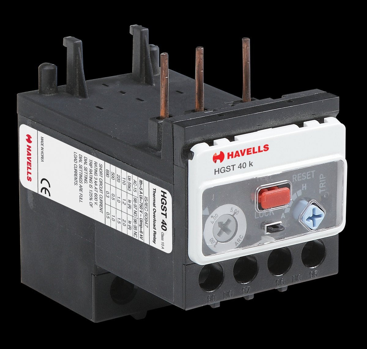 Havells Thermal Overload Relay 24V DC