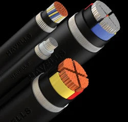 KEI 10.0 sqmm Aluminum PVC Sheathed XLPE Low Tension A2XY Un- Armoured Power Cable, ( 1 METER )