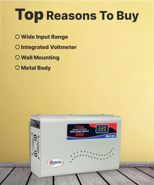 Microtek	Refrigerator Stabilizer 170-270V