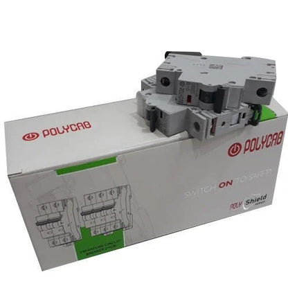 POLYCAB 6.0 A B-Curve SP MCB (Pack of 12)