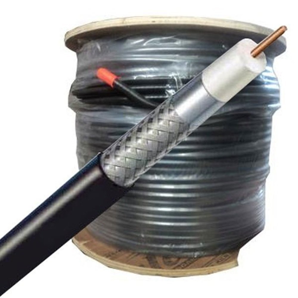 Polycab RG-11 PVC Unarmoured  Co-Axial Cable (100 & 300 m)