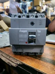 Hager 6.0 A Three pole C Carve 6kA ( Packe Of 4 )