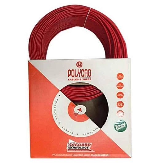 polycab 1.5 sqmm 300Mtrs HFFR industrial Multistrands cable