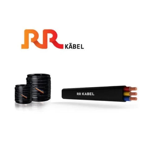 RR 6.0 Sqmm (84/0.3) 3 Core Submersible Flat Cable 1100V (100 MTR)