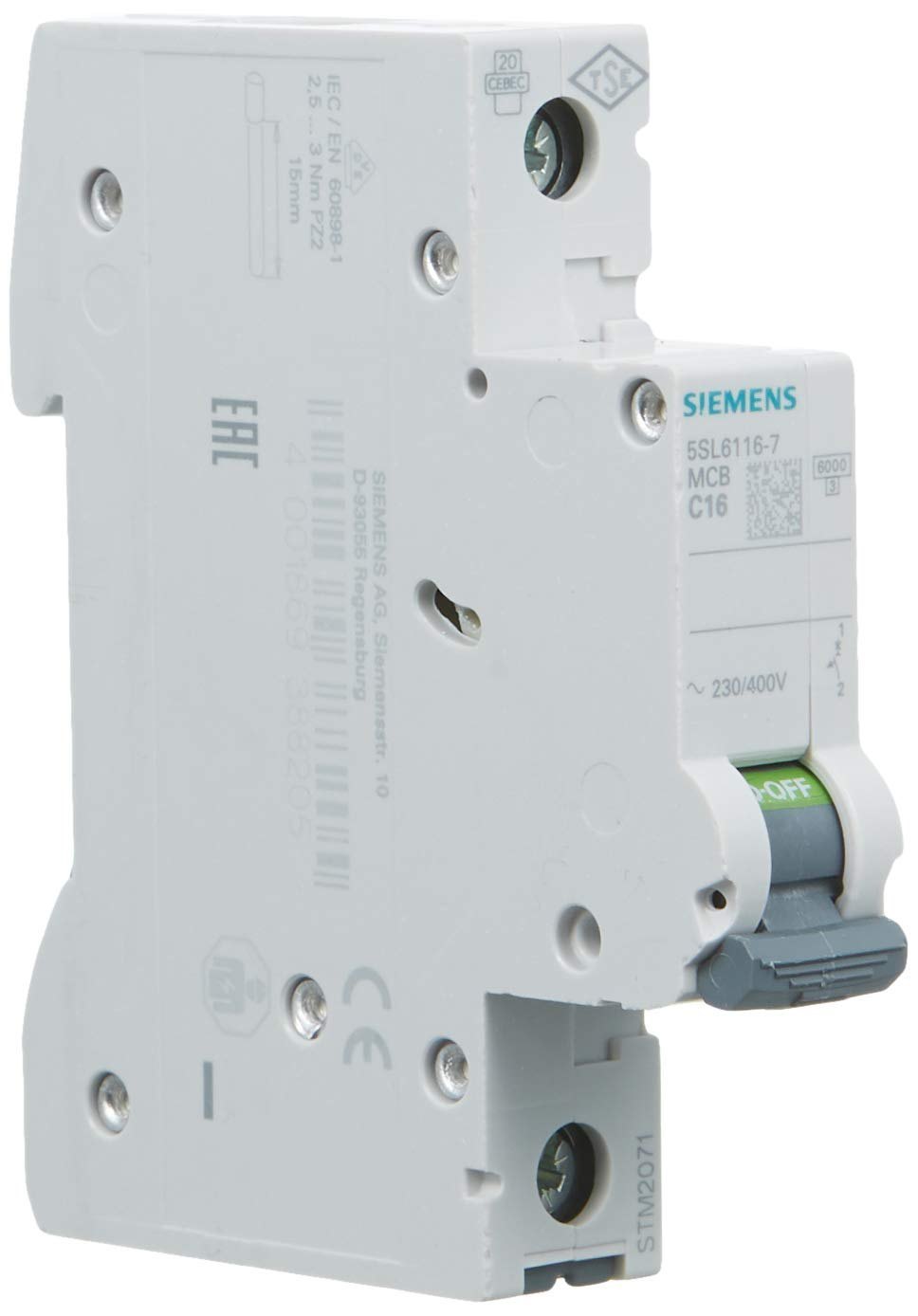 Siemens  Single Pole MCB