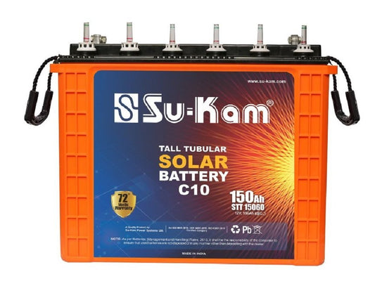 Su-Kam Solar Tubular Batteries