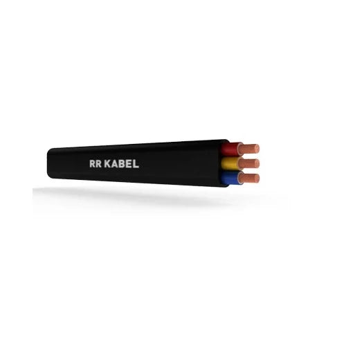 RR 16.0 Sqmm (126/0.4) 3 Core Submersible Flat Cable 1100V (100 MTR)