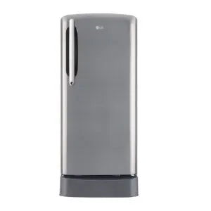 LG 185L, 3 Star, Shiny Steel Finish, Direct Cool Single Door Refrigerator