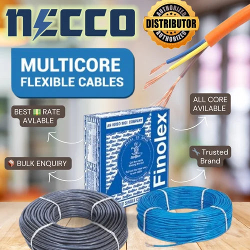 FINOLEX FR 0.50 Sqmm Single Core Flexible Cable 1100V (100Mtr)