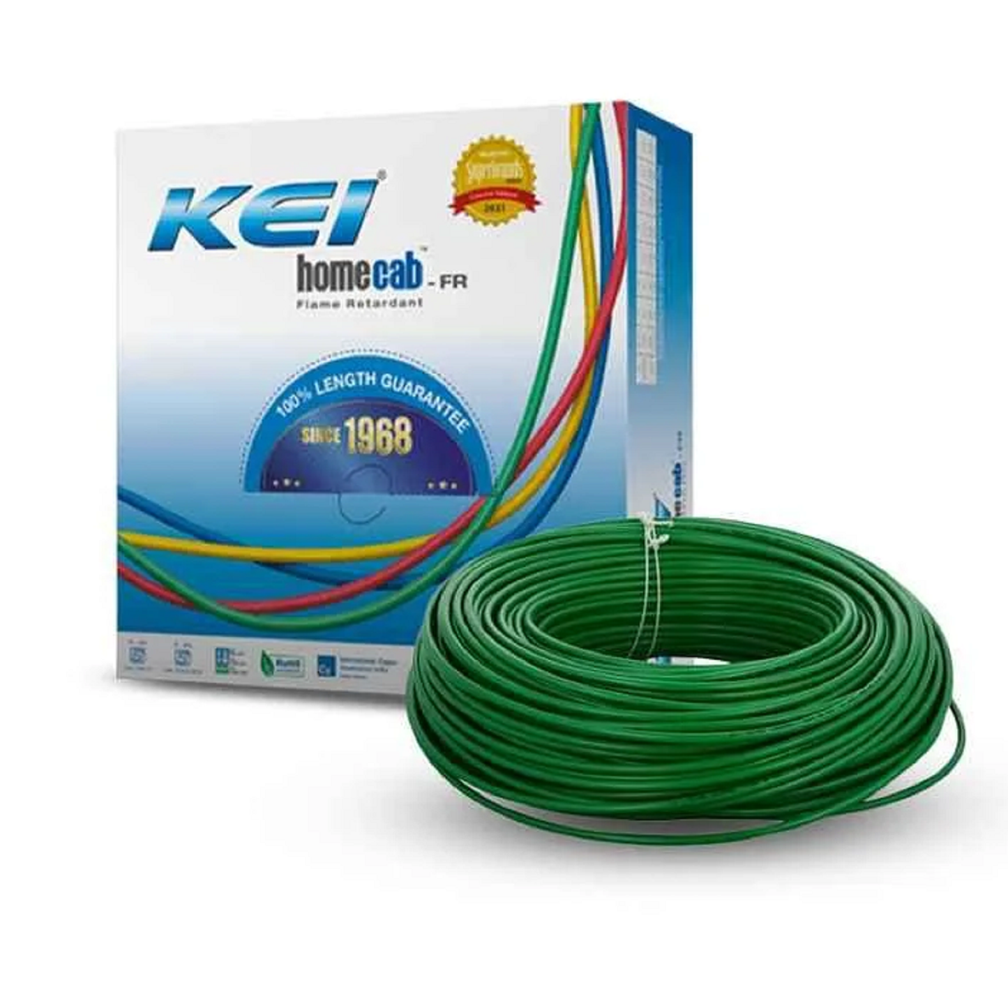 KEI  0.75 sqmm  Industrial Single Core Wire (100MTR)