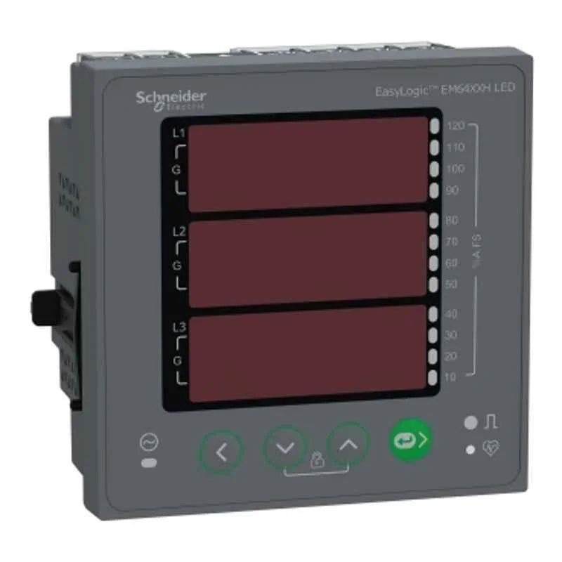 Schneider Electric Hexa EM6436H 2W Class 1 Multifunction Energy Meter, METSEEM6436HCL10NC